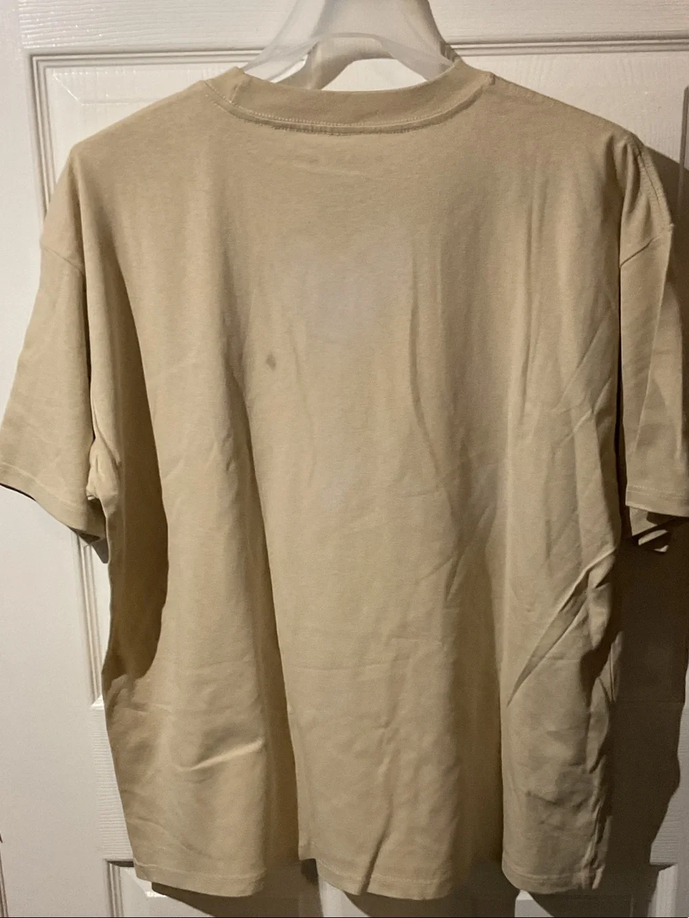 PacSun Tan 'Beware' Doberman Trio Graphic Dog T-Shirt
